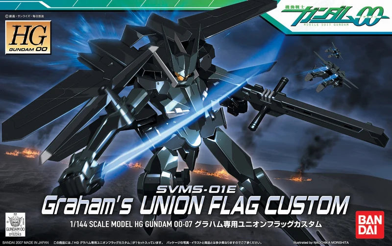 Bandai HG00 SVMS-01E Graham Aker's Union Flag Custom