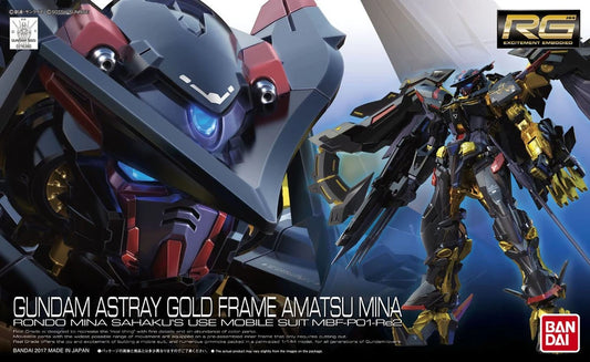 Bandai RG MBF-P01-Re2 Gundam Astray Gold Frame Amatsu Mina