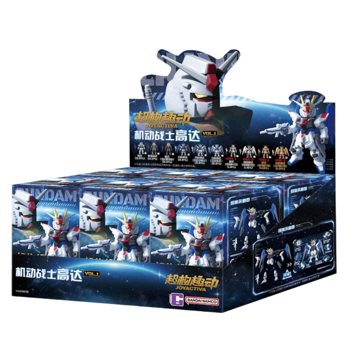 Bandai JOYACTIVA Mobile Suit Gundam Vol. 1 Blind Box