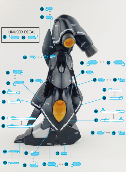 Delpi Decal Waterslide Decals for MG Kampfer Schwer