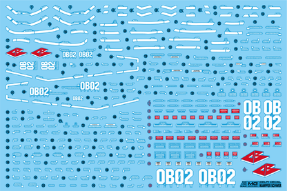 Delpi Decal Waterslide Decals for MG Kampfer Schwer