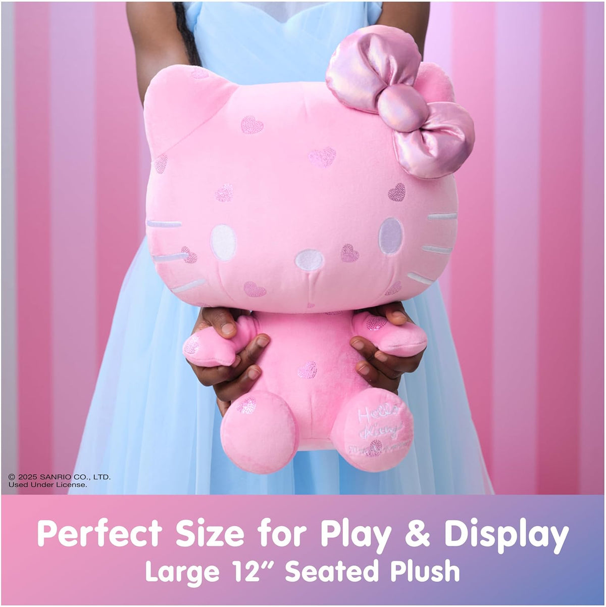 Sanrio Hello Kitty 50th Anniversary Plush, Special Edition Stuffed Animal - 12inch