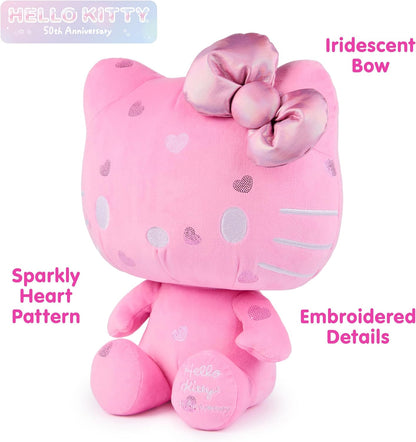 Sanrio Hello Kitty 50th Anniversary Plush, Special Edition Stuffed Animal - 12inch