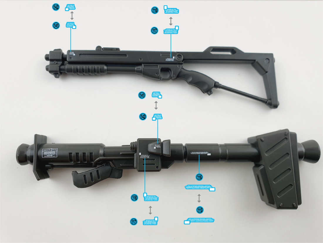 Delpi Decal Waterslide Decals for MG Kampfer Schwer