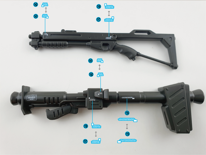 Delpi Decal Waterslide Decals for MG Kampfer Schwer