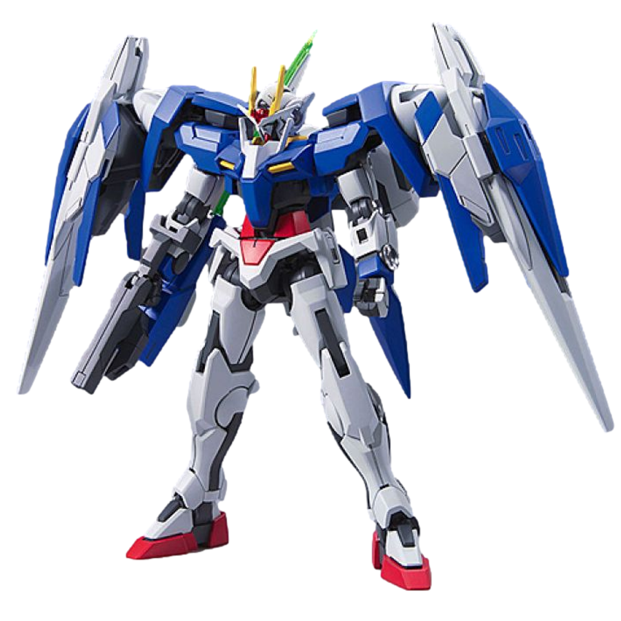 Bandai HG00 GN-0000+GNR-010 00 Raiser + GN Sword III