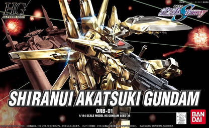 Bandai HGSEED ORB-01 Shiranui Akatsuki Gundam