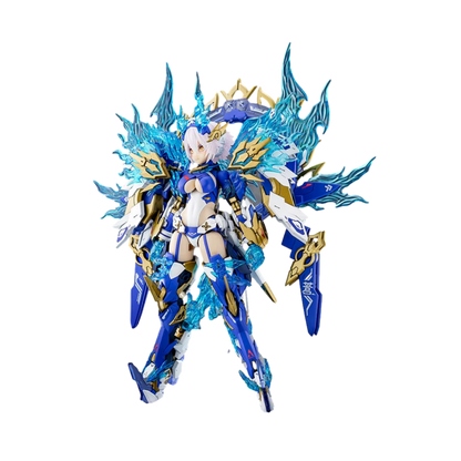 Kotobukiya Megami Device Auv Susanowo Souen w/ D House 1/12 Model Kit Mecha Girl Blue Version