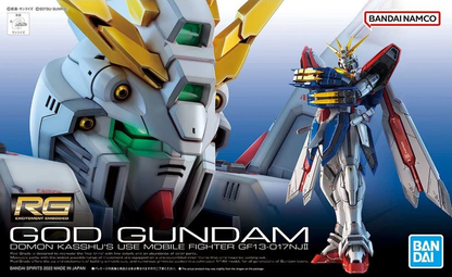 Bandai RG GF13-017NJI Burning (God) Gundam