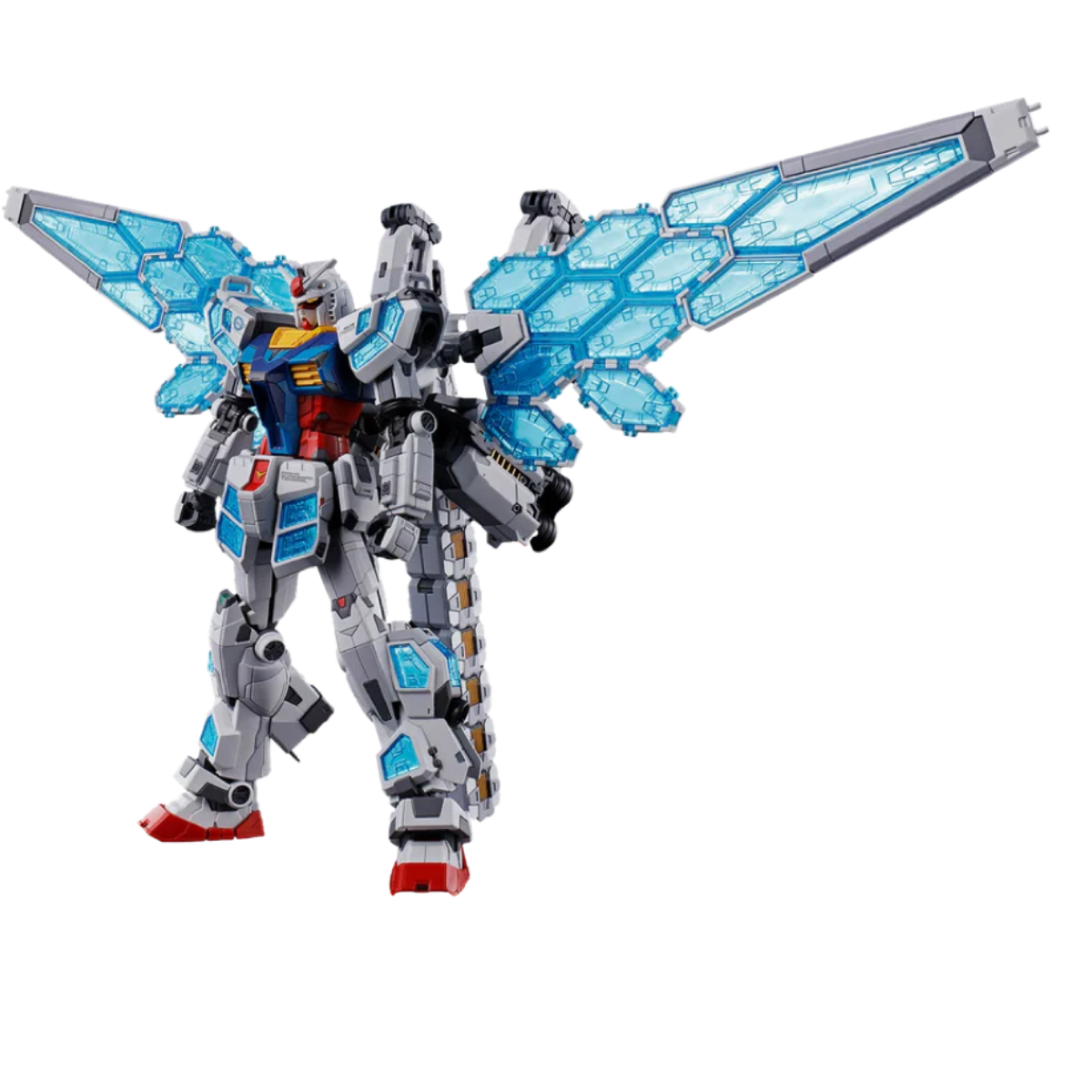 Bandai RX-78F00/E Gundam (EX-001 G.L.R.S.S. Feather Unit) Chemical Recycle Ver.