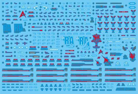 Delpi Decal Waterslide Decals for MG RX-93 Nu Ver.Ka