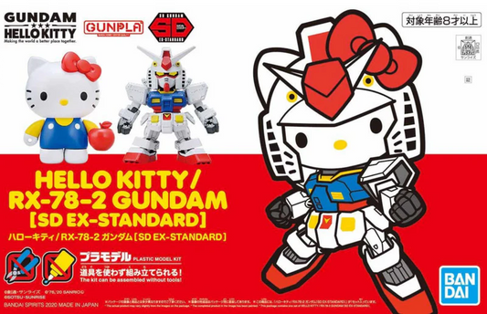 Bandai SD EX-Standard Hello Kitty RX-78