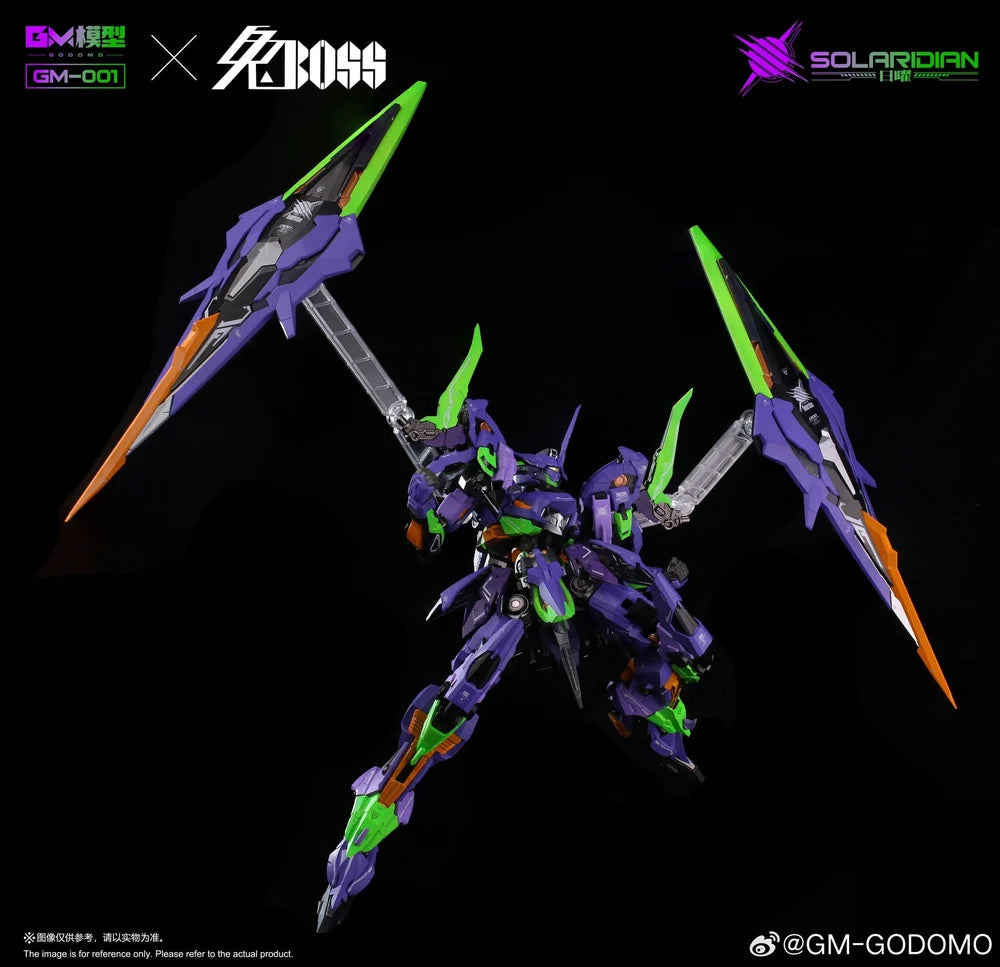 GODOMO GM-001 Solaridian EVA-01 Color Version